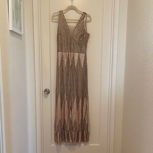 Sequin Evening Gown